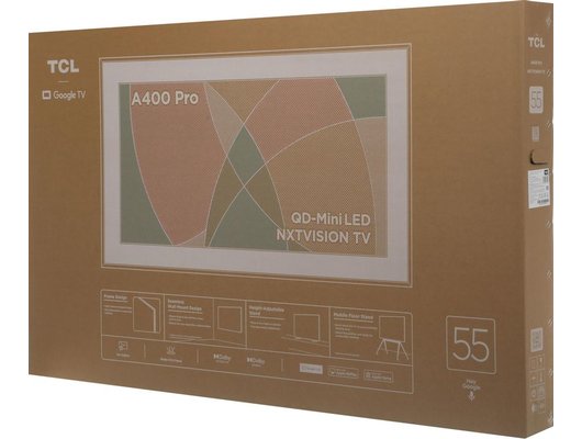 4K (Ultra HD) Smart телевизор TCL 55A400 Pro
